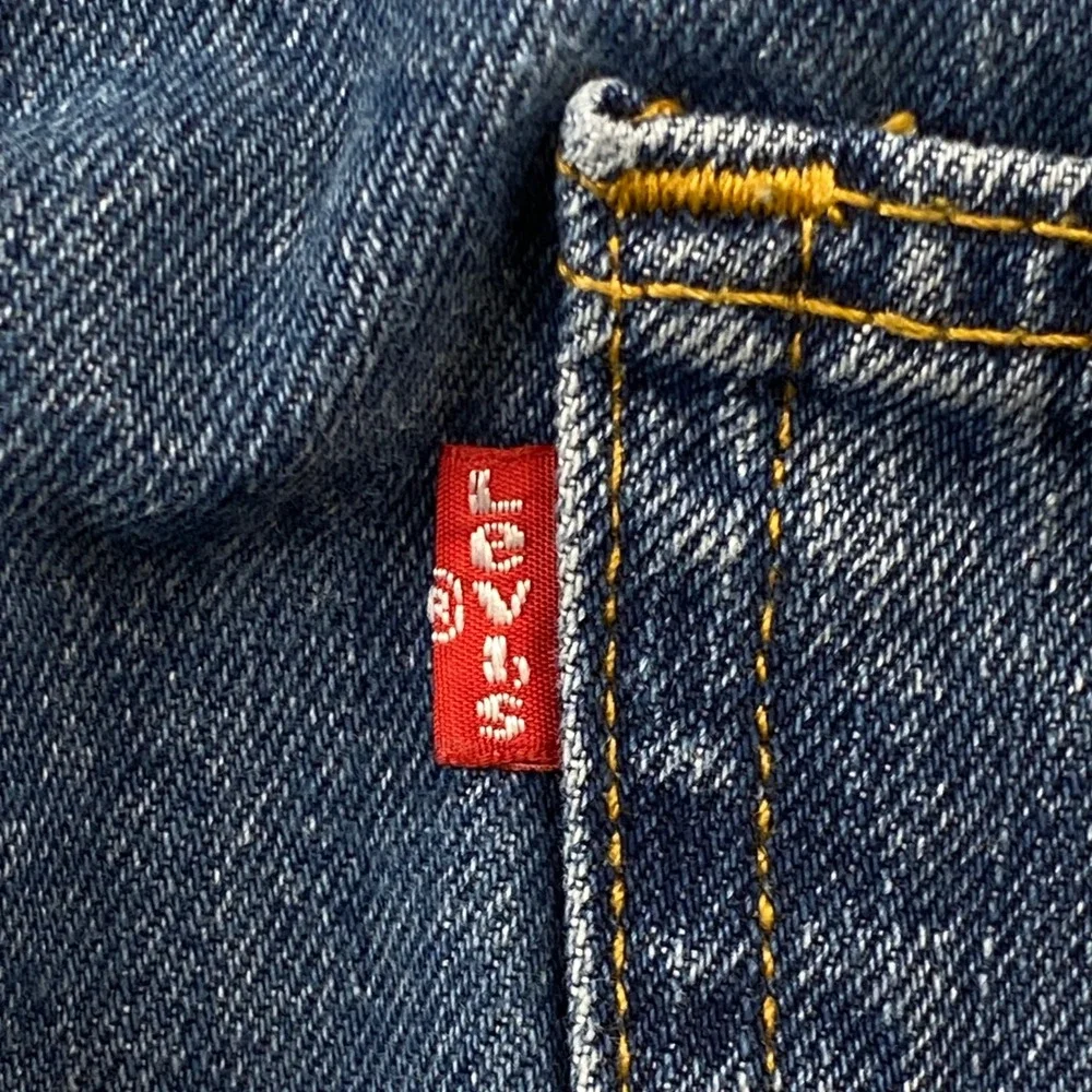 Levis 505 Jeans Mens 40x30 Blue 2013 Dark Stonewash Regular Straight Leg Denim